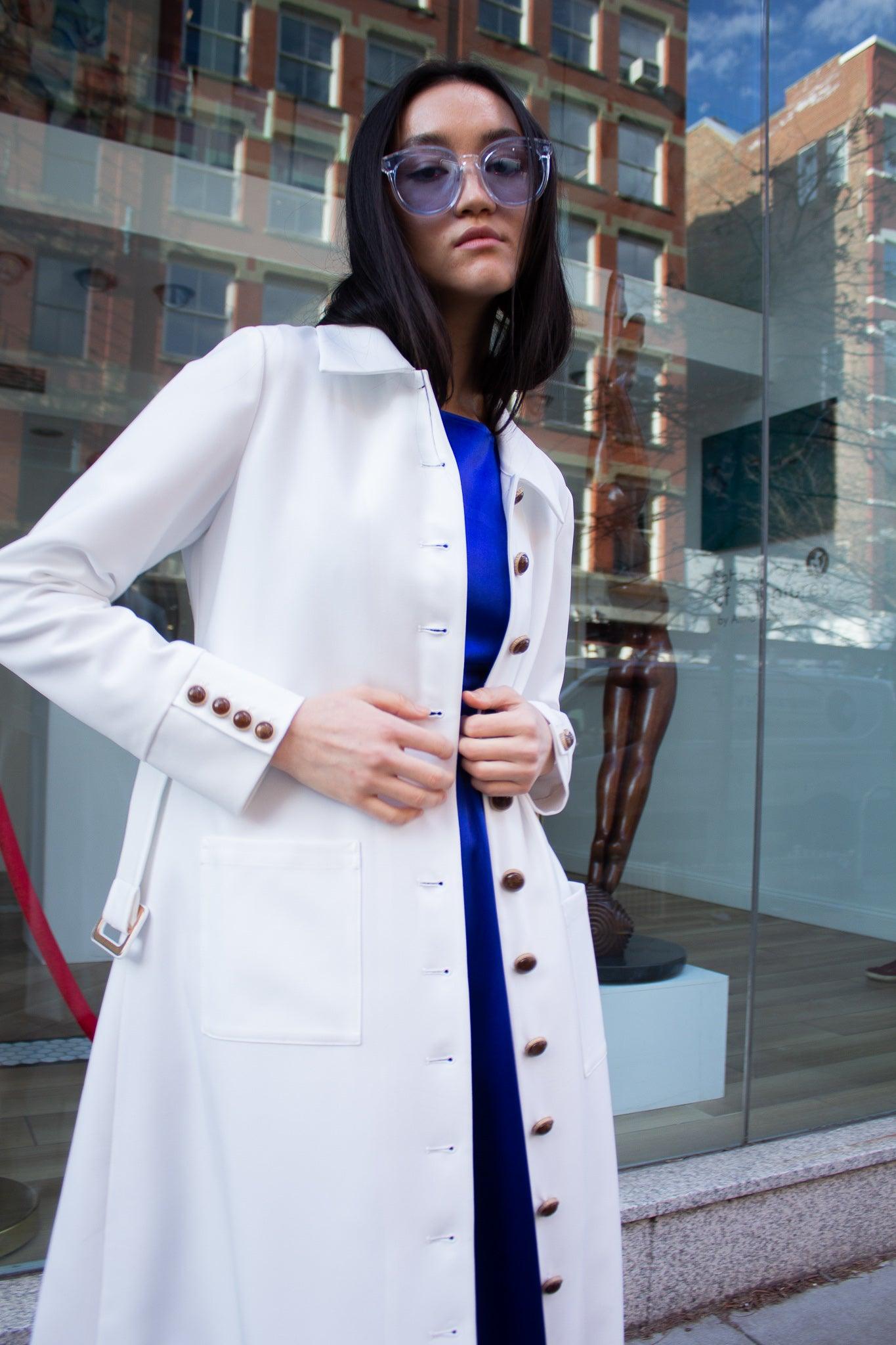 White Trench Coat