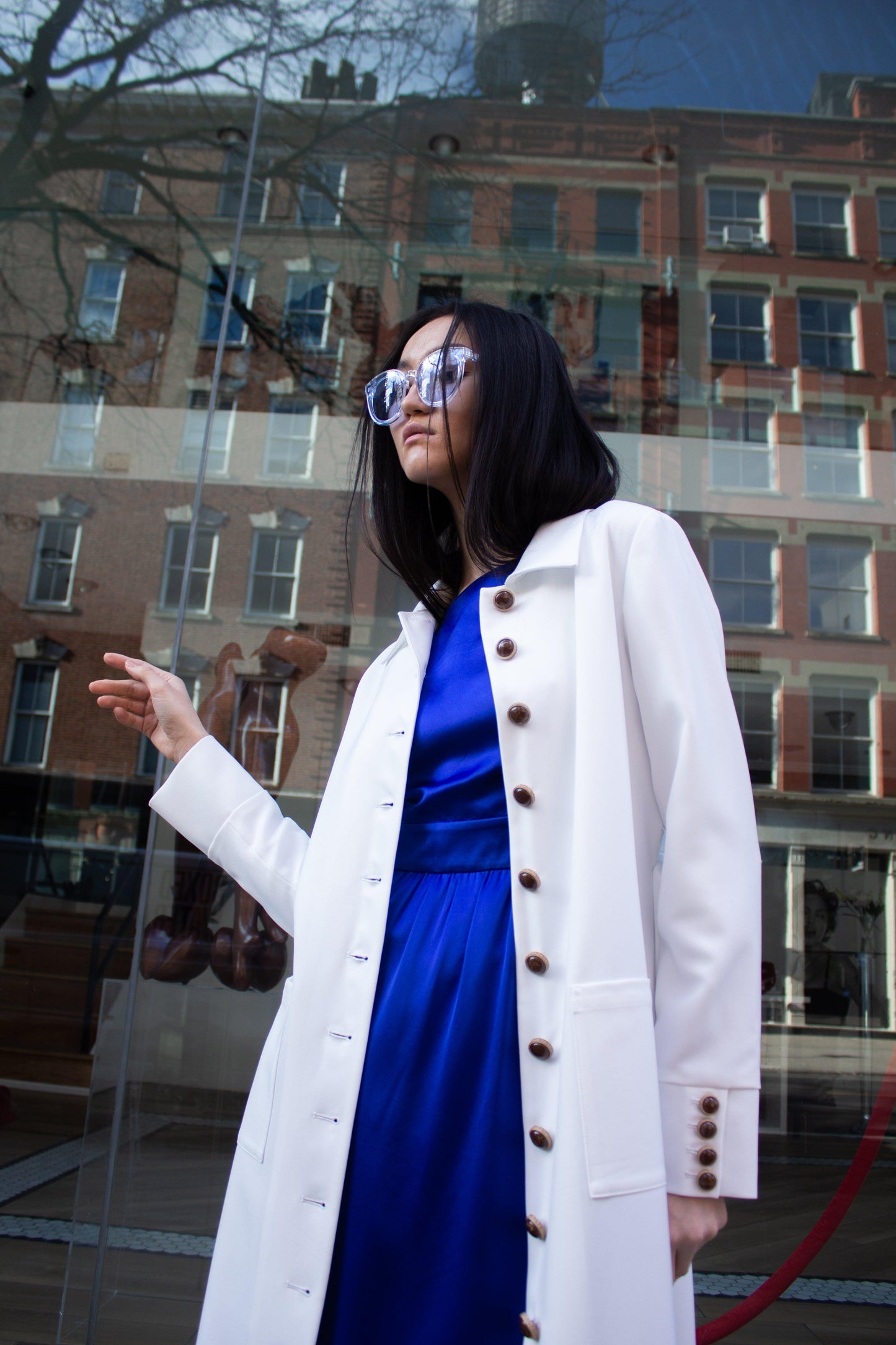 White Trench Coat