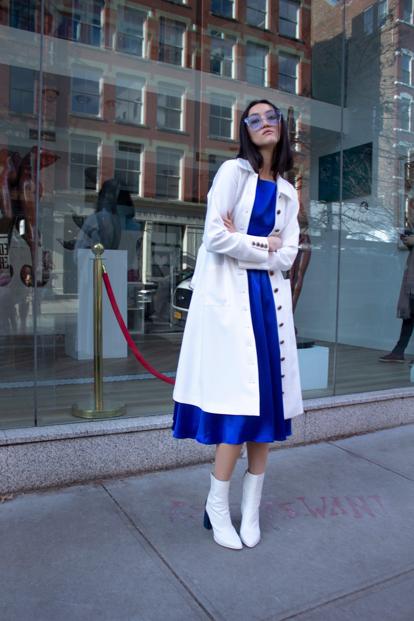 White Trench Coat